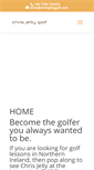 Mobile Screenshot of chrisjellygolf.com